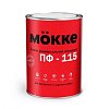Эмаль алкидная ПФ-115 MOKKE красный, 1,9 кг (ГОСТ 6465-76) 