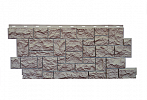 Фасадная панель Северный камень терракот 1117х463х24 мм