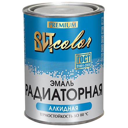 Эмаль для радиаторов алкидная белая ВИТ 0,8кг